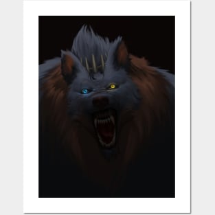 Werewolf rage Posters and Art